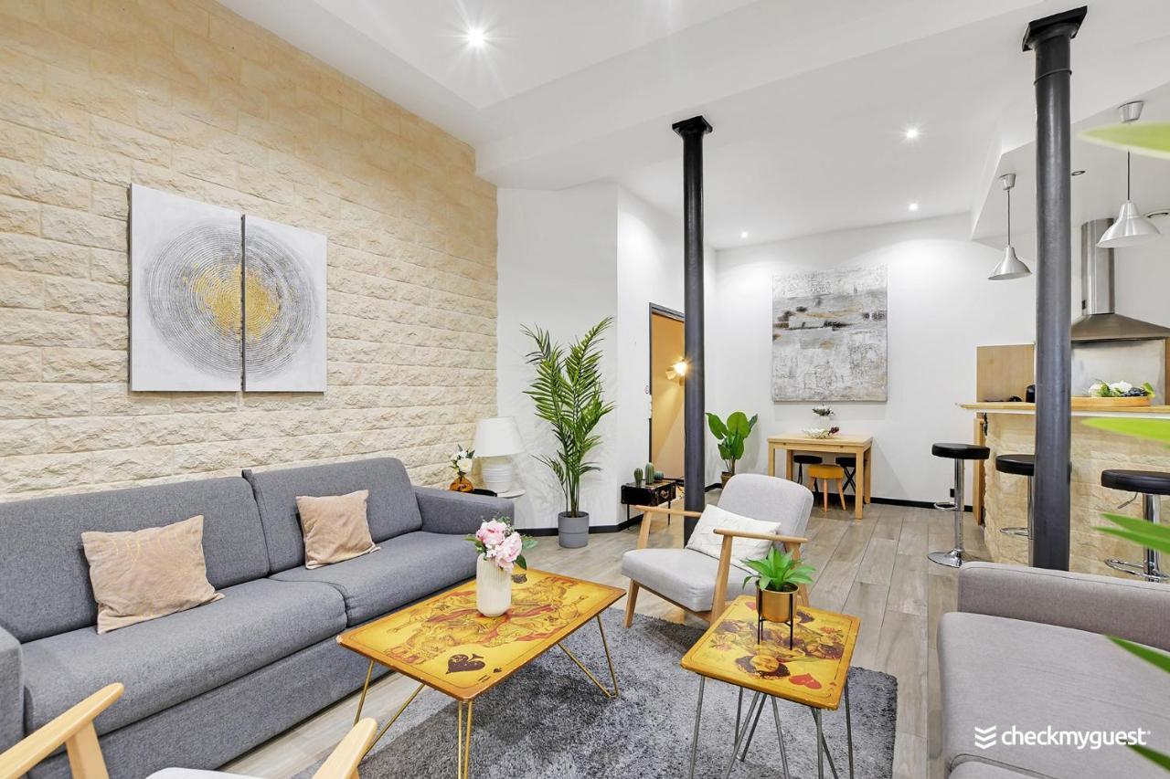 Ferienwohnung Magnifique Loft Marais Rivoli Paris Exterior foto