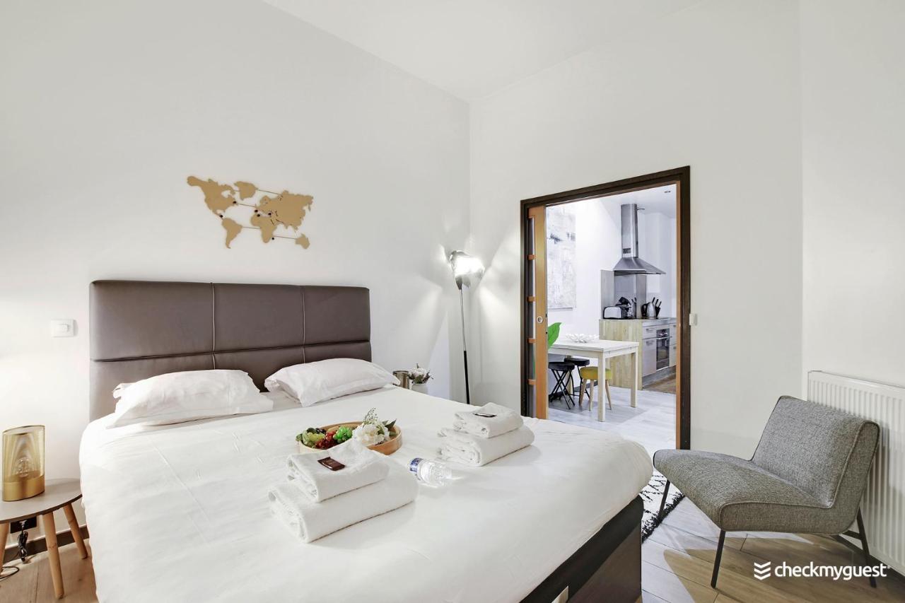 Ferienwohnung Magnifique Loft Marais Rivoli Paris Exterior foto