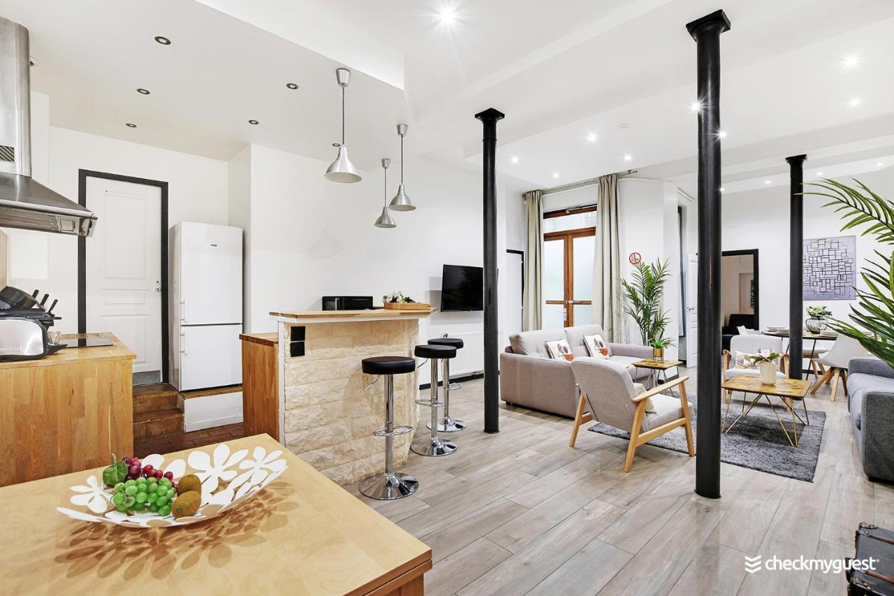 Ferienwohnung Magnifique Loft Marais Rivoli Paris Exterior foto