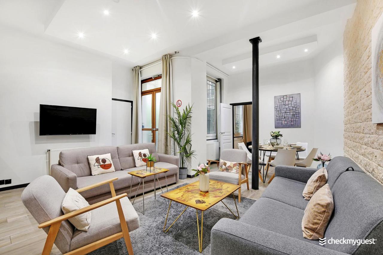 Ferienwohnung Magnifique Loft Marais Rivoli Paris Exterior foto